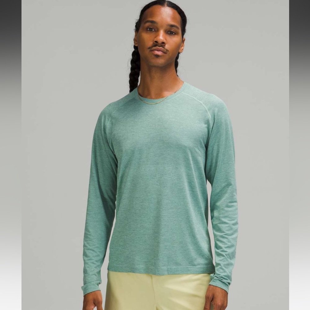 Lululemon Metal Vent Tech Tidewater Teal size Large